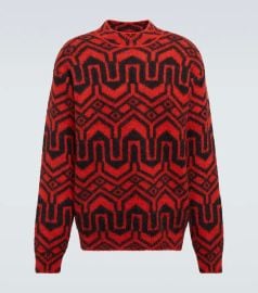 Moncler Grenoble - Alpaca and wool-blend sweater at Mytheresa